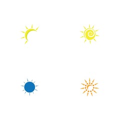 Sun Vector illustration Icon