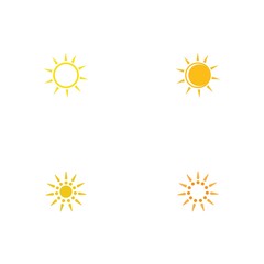 Sun Vector illustration Icon