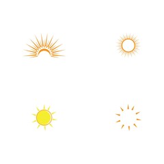 Sun Vector illustration Icon