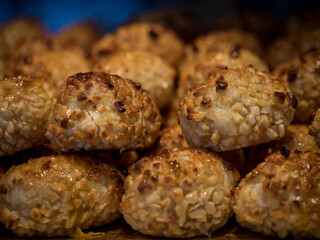 Panellets, sweet cookies