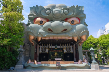 Fototapeta premium 大阪市 難波八阪神社 獅子舞台