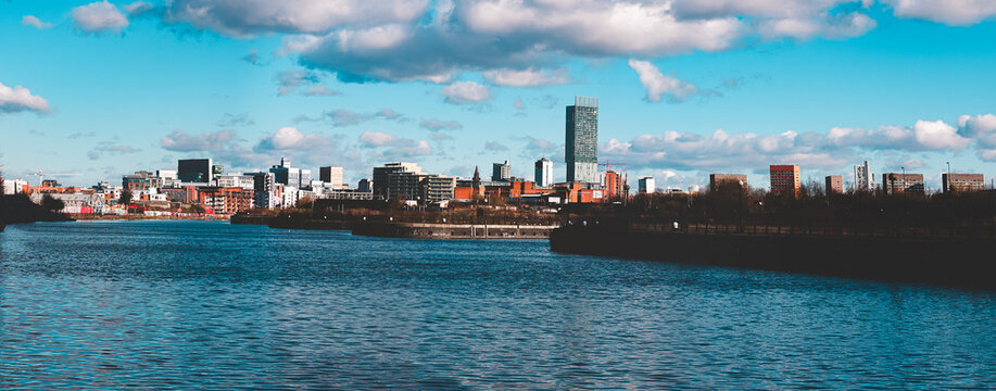 Manchester, UK. Photos taken near the Manchester ship canal. 