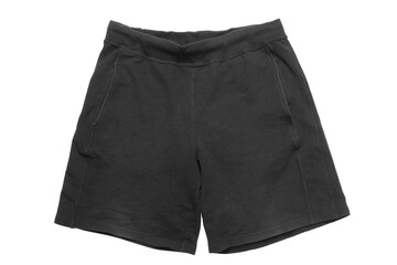 Black shorts isolated