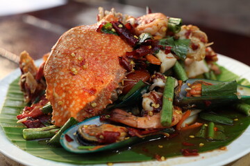 Blue Crab and Seafood Salad