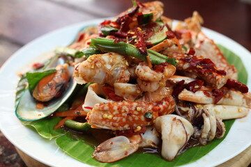 Blue Crab and Seafood Salad