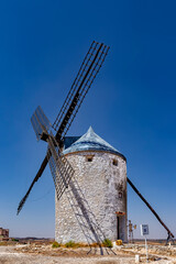 old windmill in the village