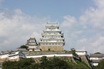 Himeji Castle (Himejijo) in Hyogo prefecture, Japan - 姫路城 兵庫県 姫路市 日本	
