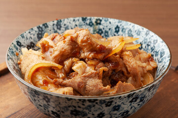 生姜焼き丼