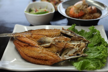 Fried Sea Bass with Fish Sauce