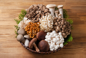 きのこ盛り合わせ