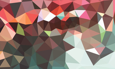 Colorful gradient mosaic background. Geometric triangle, mosaic, abstract background. Mosaic, color background. Mosaic texture