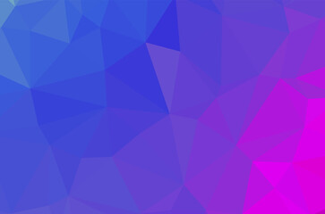Obraz premium Colorful purple vivid polygonal triangular background pattern