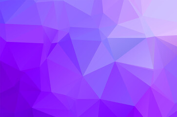 Fototapeta premium Purple abstract geometric pattern, triangles background, polygonal