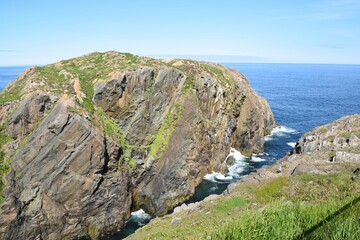 Fototapeta na wymiar Scenery of Newfoundland’s east coast