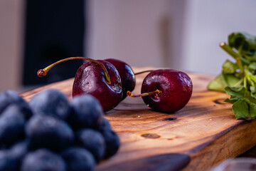 still life with grape