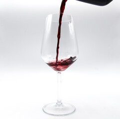 vino bicchiere calice riempire bicchiere 