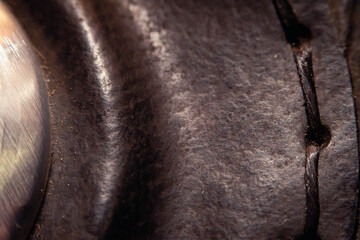 close up of a skin