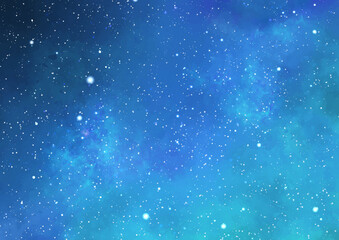 宇宙　ブルー