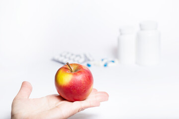 Healthy food versus pharmacists