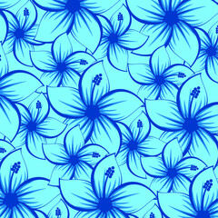 Watercolor Flower background.  Liberty style. fabric, covers, manufacturing, wallpapers, print, gift wrap.