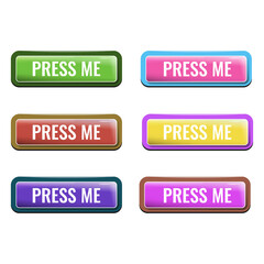 set of buttons
