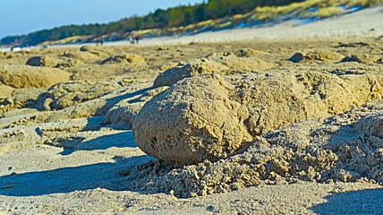 Kołobrzeg, wybrzeże Bałtyku © lech