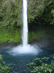 Fototapeta na wymiar La Fortuna waterfall, Costa Rica