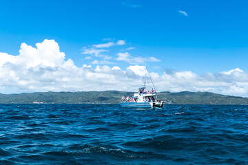 boats on an island in the Dominican Republic