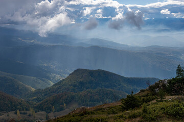 landscape with clouds