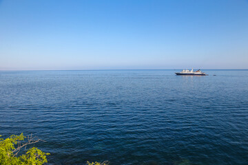 Seascapes off the shores of San Cristobal in the Galapagos