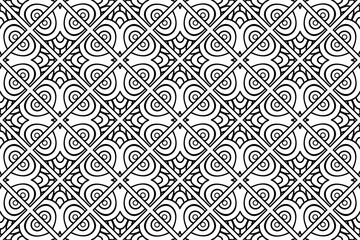 Mandala Ornament Pattern. Vintage decorative elements