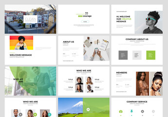 Clean Presentation Layout