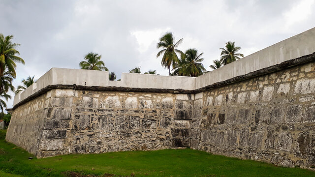 Santo Inacio de Loyola Fortress, or Tamandare Fort, in Pernambuco, Brazil