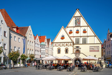 Altes Rathaus und Oberer Markt, Weiden in der Oberpfalz, Bayern, Deutschland  © Sina Ettmer