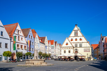 Altes Rathaus und Oberer Markt, Weiden in der Oberpfalz, Bayern, Deutschland  © Sina Ettmer