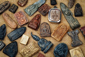 Thai amulets come in a wide variety of styles, Buddhist Sacred,Buddha amulets,sacred.