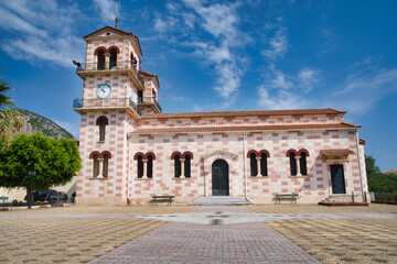 Fototapeta premium St. Theodore church in small village of Katastari, Zakynthos