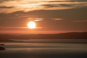 lever de soleil sur une baie 5