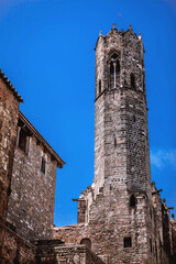 Barcelona medieval church
