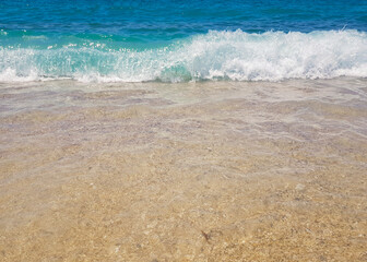 Golden Sea Beach of Cleopatra in Alanya, Turkey