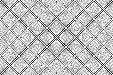 Fototapeta premium Mandala Ornament Pattern. Vintage decorative elements