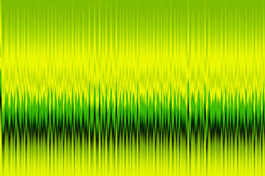Abstract green and yellow neon background with vertical lines. Simple parallel vertical lines pattern. Pattern for web-design, presentations, invitations.