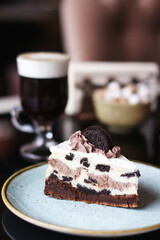 dessert slice of cake
