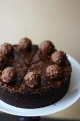 Beautiful chocolate cake
