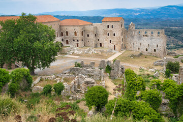 The Palace of the Despots dominates the Upper Town of Mystras