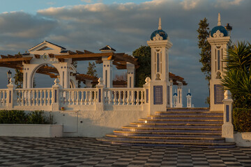 Obraz premium Mirador del Castell, viewpoint, Benidorm, Alicante, spain