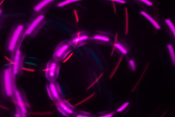 abstract soft motion light in the dark