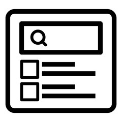 search bar web page internet browser button, search box, Article, Homepage, Website Icon