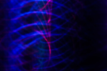 abstract soft motion light in the dark