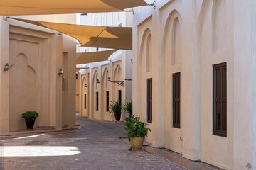 Obraz premium Katara cultural village in Doha, Qatar
